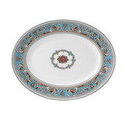 Florentine Turquoise Oval Platter, 13.75" by Wedgwood Dinnerware Wedgwood 
