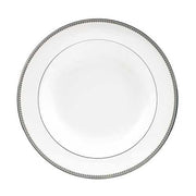 Vera Lace Platinum Rim Soup Plate, 9" by Vera Wang for Wedgwood Dinnerware Wedgwood 
