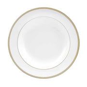 Vera Lace Gold Rim Soup Plate, 9" by Vera Wang for Wedgwood Dinnerware Wedgwood 