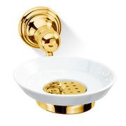 Classic WSS Wall-Mounted Soap Dish by Decor Walther Decor Walther Gold 