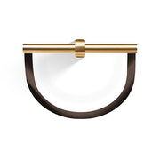 Century HTR Wall-Mounted Towel Ring by Decor Walther Decor Walther Dark Bronze/Matte Gold 