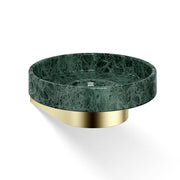 Century WSS Wall-Mounted Soap Dish by Decor Walther Decor Walther Green Marble Gold Matte 