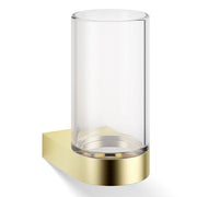 Century WMG Wall-Mounted Tumbler or Toothbrush Holder by Decor Walther Decor Walther Clear Glass Gold 