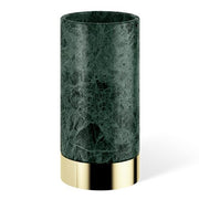 Century SMG Tumbler or Toothbrush Holder by Decor Walther Decor Walther Green Marble Gold 