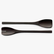 Wood Salad Servers by John Pawson for When Objects Work Serving Fork When Objects Work Ebony Wood 