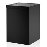 DW 113 Waste Bin with Revolving Lid, 11.8" by Decor Walther Wastebasket Decor Walther Matte Black 