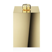 DW 76 Waste Bin with Lid, 10.6" by Decor Walther Wastebasket Decor Walther Gold 