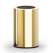 ROOMS Wastebasket by Decor Walther Germany, 12.8" Trash Cans & Wastebaskets Decor Walther Gold 