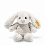 Hoppie Rabbit, Light Grey, 7.1", 11.8" and 15" by Steiff Doll Steiff Small: 7.1" 