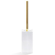 Porcelain DW 6200 Toilet Brush Set by Decor Walther Bathroom Decor Walther White/Gold 