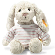 Hoppie the Rabbit with a T-Shirt Plush Toy, 10" by Steiff Doll Steiff 
