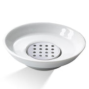 Porcelain DW 550 Soap Dish by Decor Walther Bathroom Decor Walther Steel Polished 