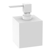 Cube DW 475 Low Soap Dispenser by Decor Walther Decor Walther Matte White 