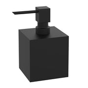 Cube DW 475 Low Soap Dispenser by Decor Walther Decor Walther Matte Black 