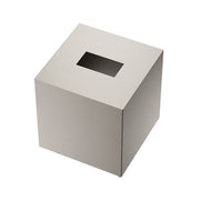 Cube KB83 Square Tissue Box by Decor Walther Decor Walther Satin Nickel 