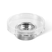 Club STS Soap Dish with Milled Base by Decor Walther Decor Walther Plain Chrome 