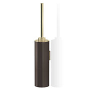 Club WBG Wall-Mounted Toilet Brush Set by Decor Walther Decor Walther Dark Bronze/Gold Matte 