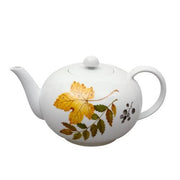 Lotos Indian Summer Teapot, 71 oz. by Wolfgang von Wersin for Nymphenburg Porcelain Dinnerware Nymphenburg Porcelain 