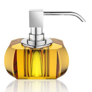 Kristall Liquid Soap Dispenser by Decor Walther Decor Walther Chrome Amber 