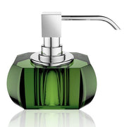 Kristall Liquid Soap Dispenser by Decor Walther Decor Walther Chrome English Green 