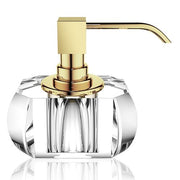 Kristall Liquid Soap Dispenser by Decor Walther Decor Walther Gold Clear 