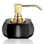 Kristall Liquid Soap Dispenser by Decor Walther Decor Walther Gold Black 