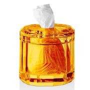 Kristall Square Tissue Box by Decor Walther Facial Tissue Holders Decor Walther Amber 