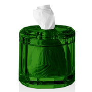 Kristall Square Tissue Box by Decor Walther Facial Tissue Holders Decor Walther English Green 