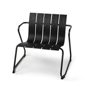 Ocean Lounge Chair, Set of 2 by Jorgen & Nanna Ditzel for Mater Furniture Mater Black 