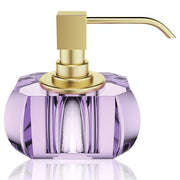Kristall Liquid Soap Dispenser by Decor Walther Decor Walther Matte Gold Violet 