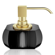 Kristall Liquid Soap Dispenser by Decor Walther Decor Walther Matte Gold Black 