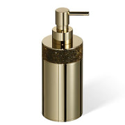 Rocks SSP1 Swarovski Crystal Liquid Soap Dispenser by Decor Walther Decor Walther Gold 