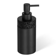 Rocks SSP1 Swarovski Crystal Liquid Soap Dispenser by Decor Walther Decor Walther Matte Black 