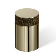 Rocks BMD1 Swarovski Crystal Canister with Lid by Decor Walther Decor Walther Gold 