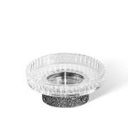 Rocks STS Swarovski Crystal Soap Dish by Decor Walther Decor Walther Chrome Cut Glass 