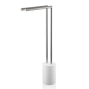 Stone Free Standing Towel Holder by Decor Walther Decor Walther White Stainless Steel Matte 