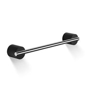 Stone HTE30 11.8" Towel Bar by Decor Walther Decor Walther Black Chrome 