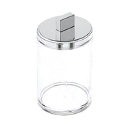 Sky Acrylic DMD Canister with Lid by Decor Walther Decor Walther Large Chrome 