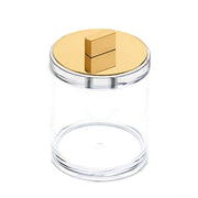 Sky Acrylic DMD Canister with Lid by Decor Walther Decor Walther Medium Gold 