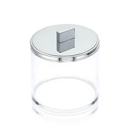 Sky Acrylic DMD Canister with Lid by Decor Walther Decor Walther Small Chrome 