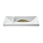 Cigar Ashtray, Porcelain by Konstantin Grcic for Nymphenburg Porcelain Ashtray Nymphenburg Porcelain With Tobacco Leaf 