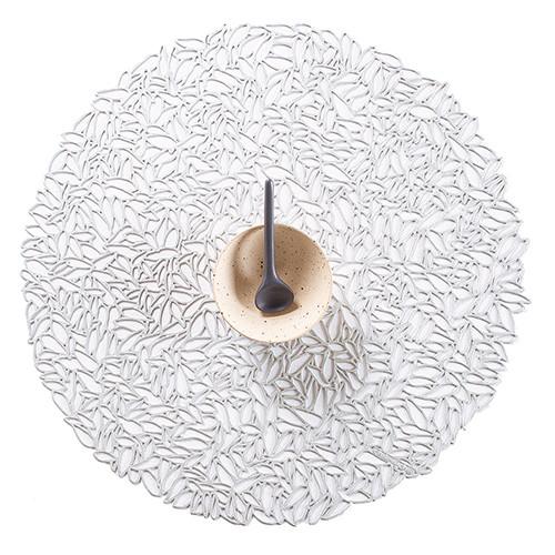 Petal Pressed Round Vinyl Placemats by Chilewich Amusespot Unique