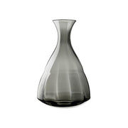 Domain Optic Flow Decanter by Hering Berlin Glassware Hering Berlin Smoke 