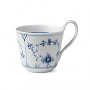 Blue Fluted Plain High Handled Mug by Royal Copenhagen Dinnerware Royal Copenhagen 