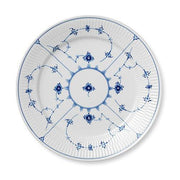 Blue Fluted Plain Dinner Plate by Royal Copenhagen Dinnerware Royal Copenhagen 