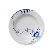 Blue Fluted Mega Rim Soup Plate by Royal Copenhagen Dinnerware Royal Copenhagen 8.25" 