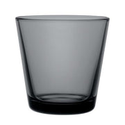 Kartio Glasses, Set of 2 or Single by Kaj Franck for Iittala Glassware Iittala 7 oz. Kartio Dark Grey 