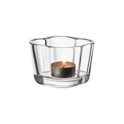 Aalto Glass Tealight or Votive by Alvar Aalto for Iittala Vases, Bowls, & Objects Iittala Clear 