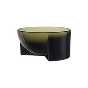 Kuru 5" Glass Bowl by Philippe Malouin for Iittala Bowl Iittala Moss Green 