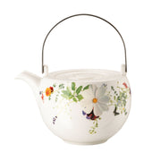 Brilliance Grand Air Teapot with Metal Handle, 46 oz. by Rosenthal Coffee Servers & Tea Pots Rosenthal 